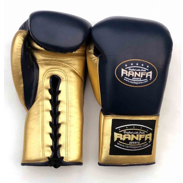 Lace-up Professional Training Boxing Gloves 
